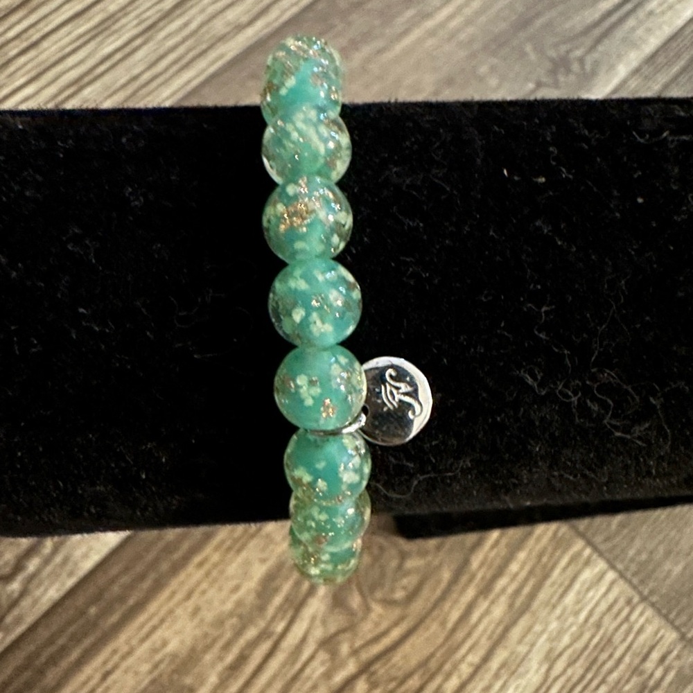 NOGU Firefly Beaded Bracelet with Silver Accents